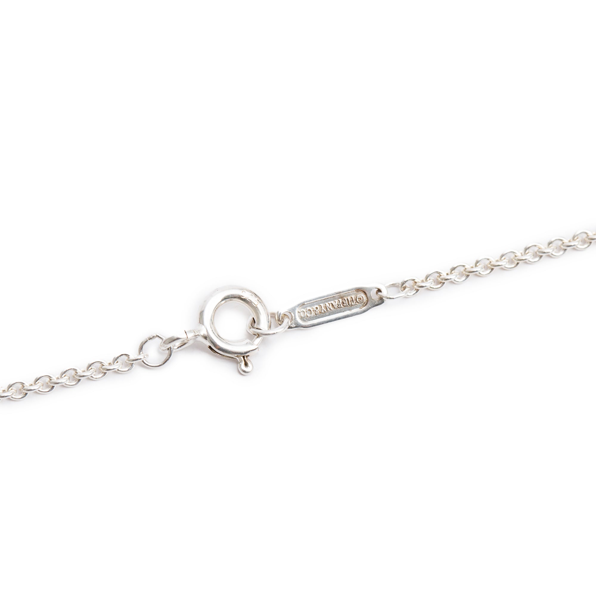 Tiffany & Co. Sterling Silver Horseshoe Pendant Necklace