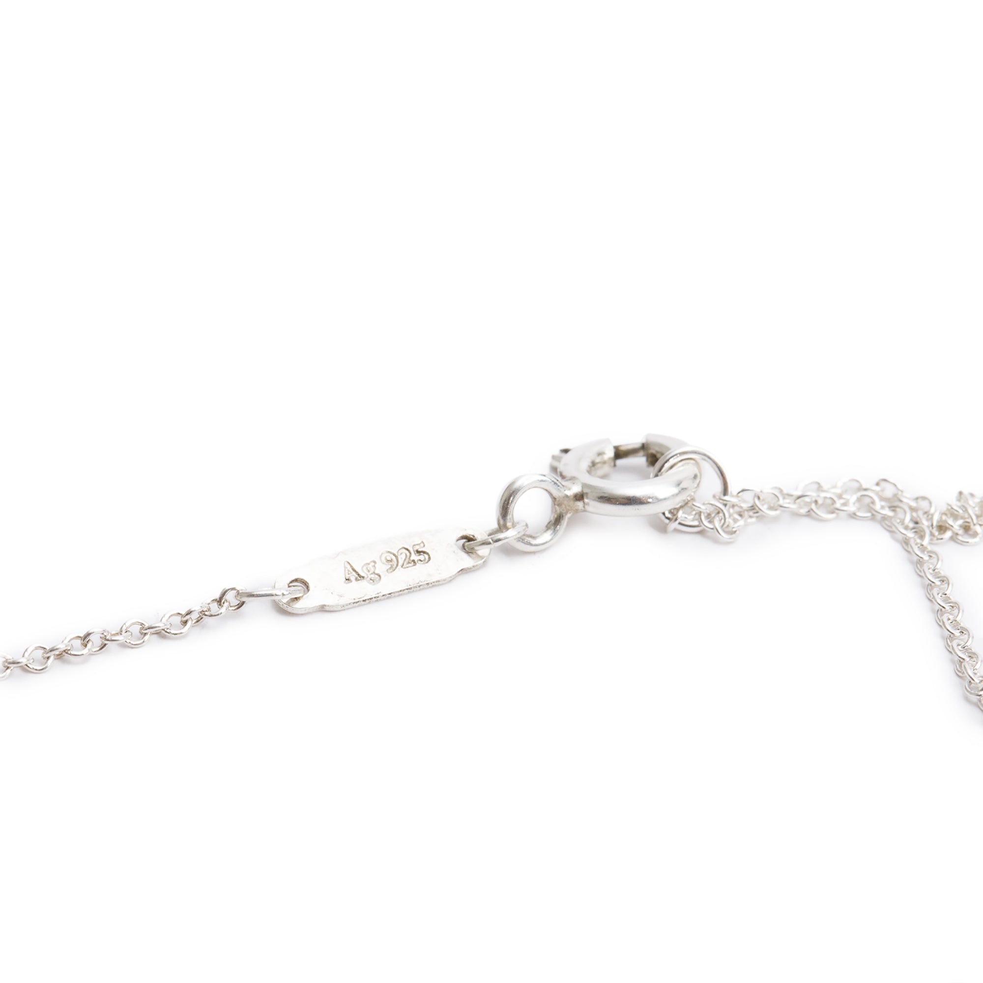 Tiffany & Co. Sterling Silver Mini Infinity Pendant Necklace