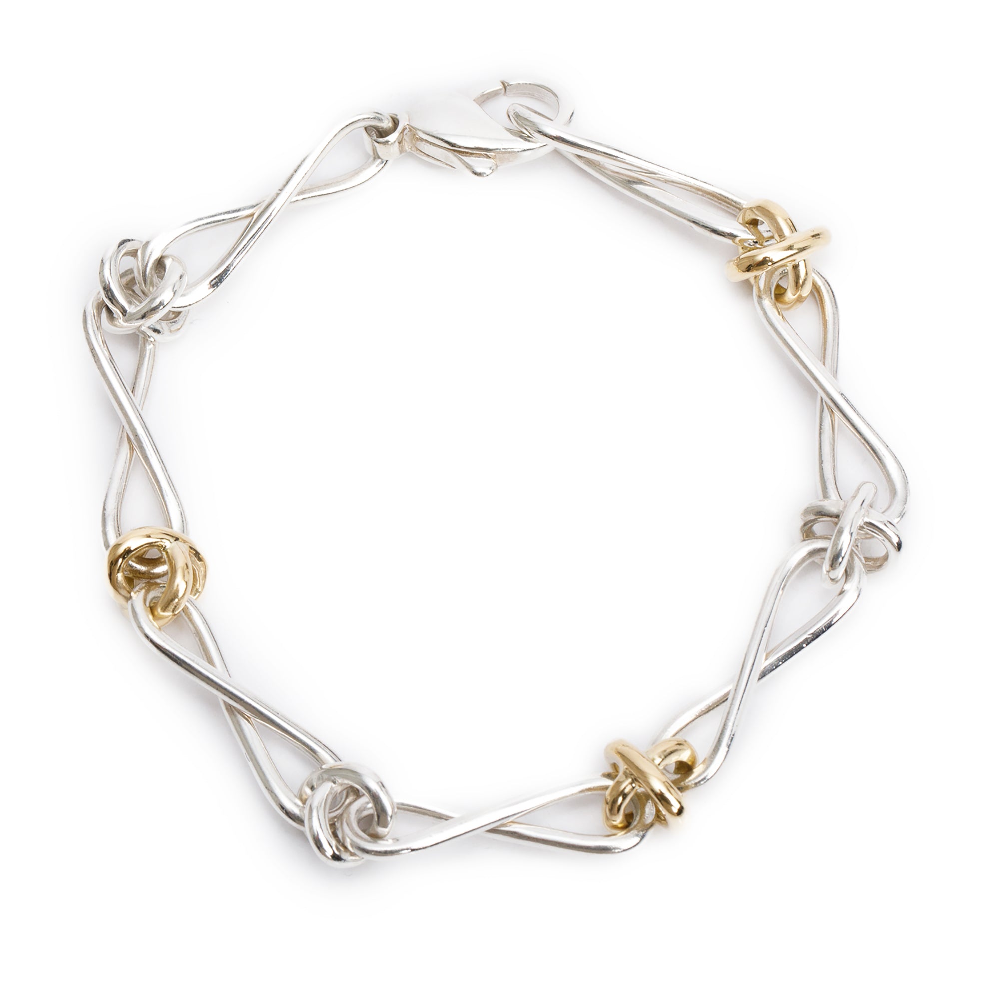 Tiffany Paloma Picasso Sterling Silver 18k Yellow Gold