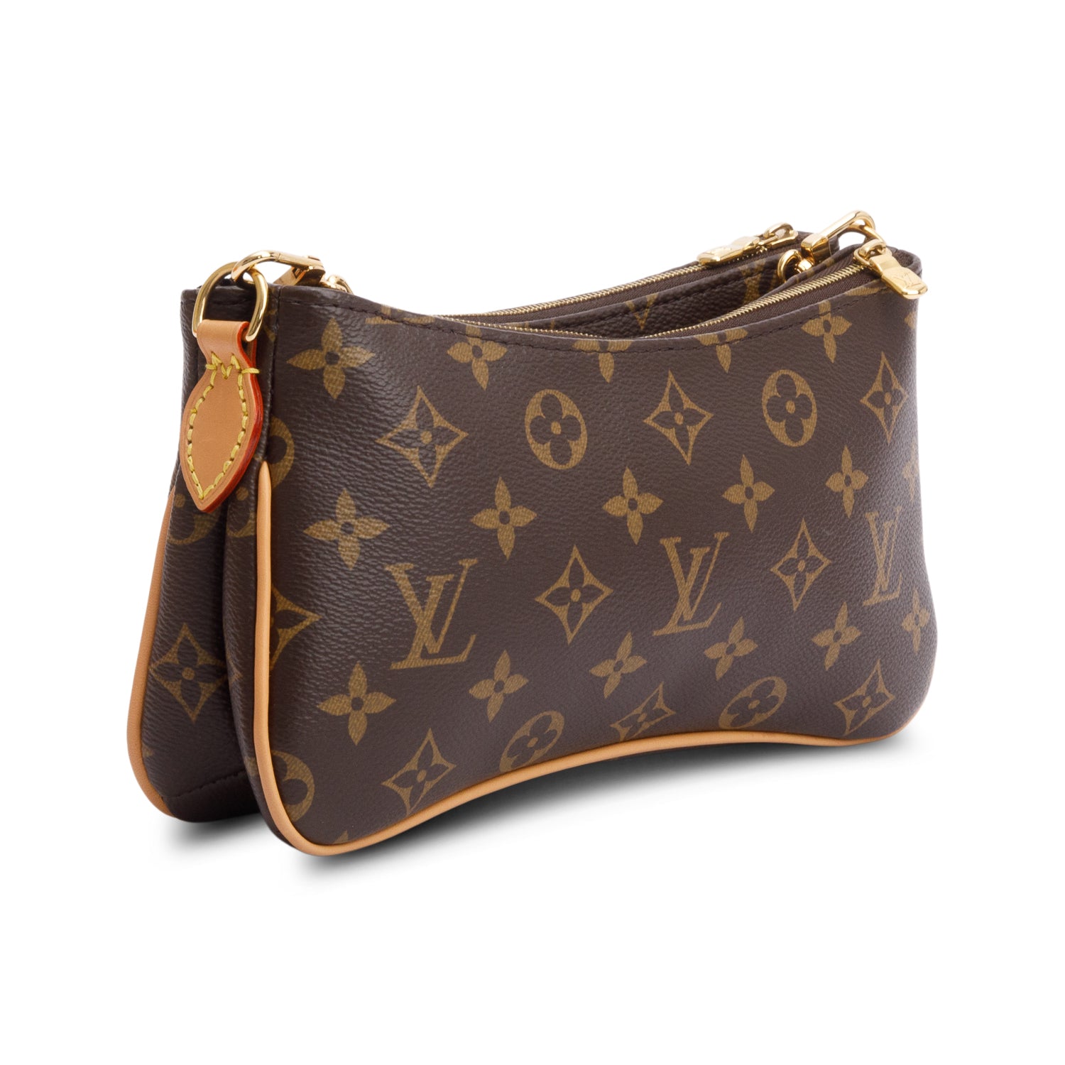 Louis Vuitton Monogram Liv Pochette w/ Straps & Box