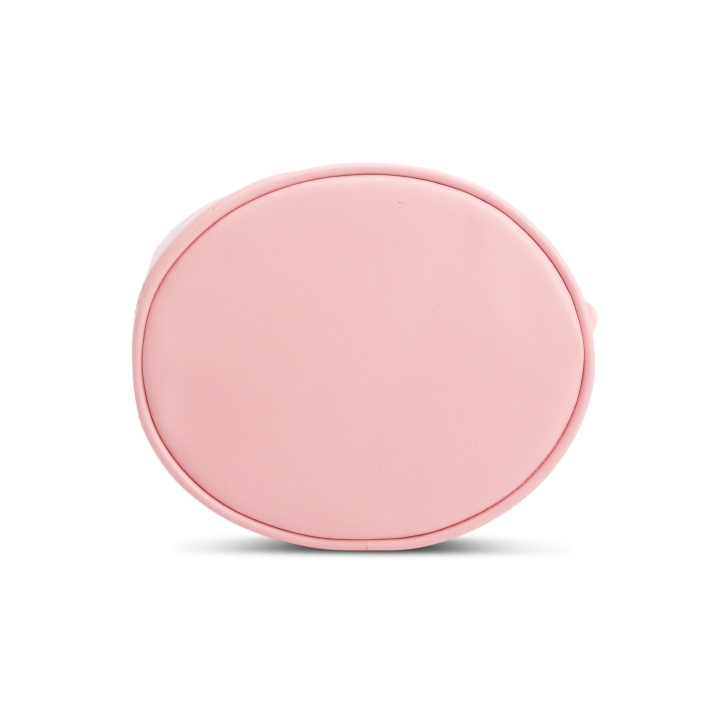 Gucci Pink Calfskin Leather GG Marmont Mini Bucket Bag w/ Box