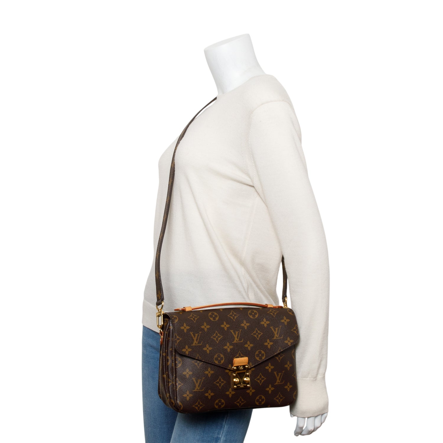 Louis Vuitton Monogram Pochette Metis w/ Strap