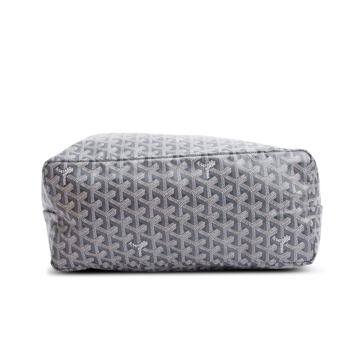 Goyard Grey Monogram Canvas Saint Louis Tote PM w/ Pouch