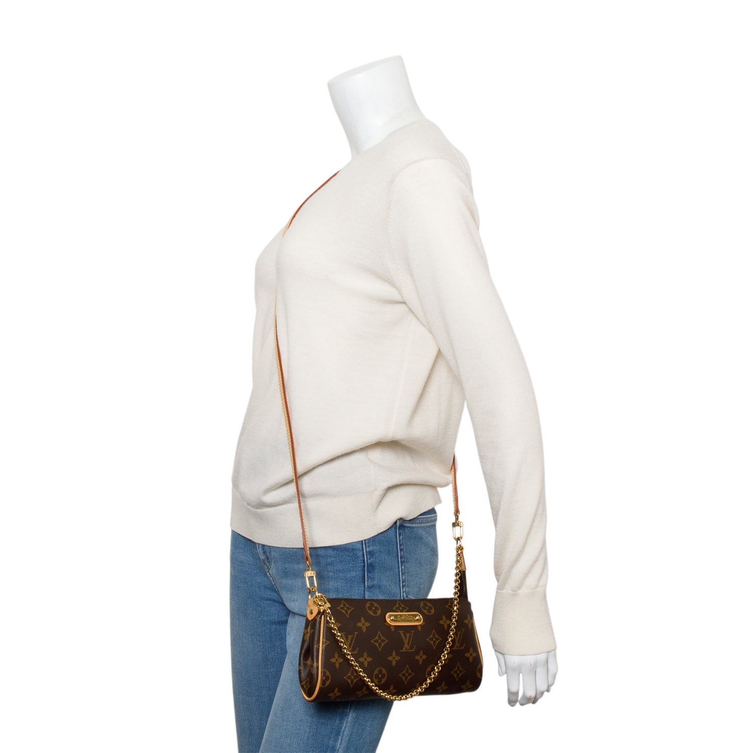 Louis Vuitton Monogram Eva Clutch w/ Straps
