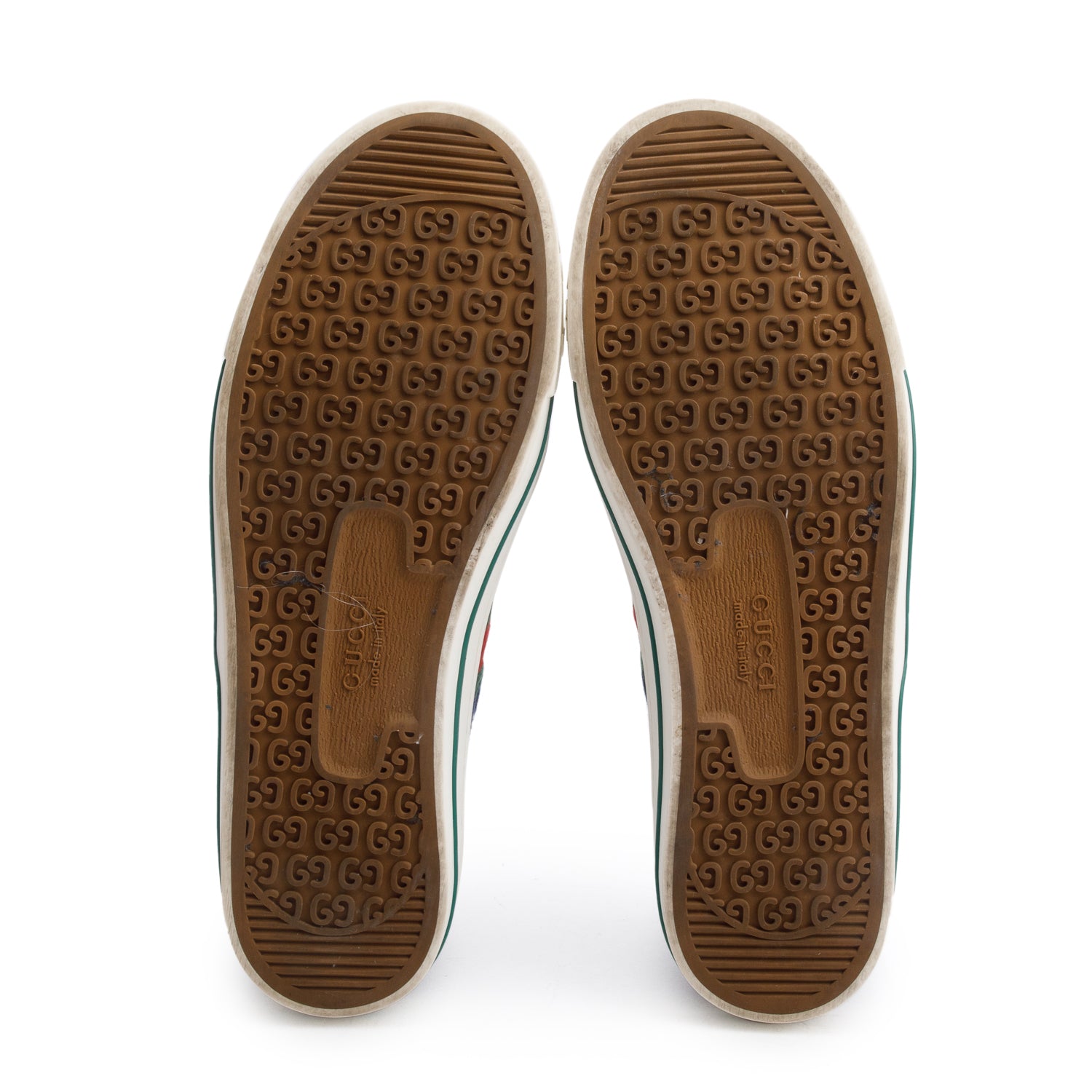 Gucci 'Ink Blue' GG Web Men's Tennis 1977 Sneakers, Mens Size 10.5