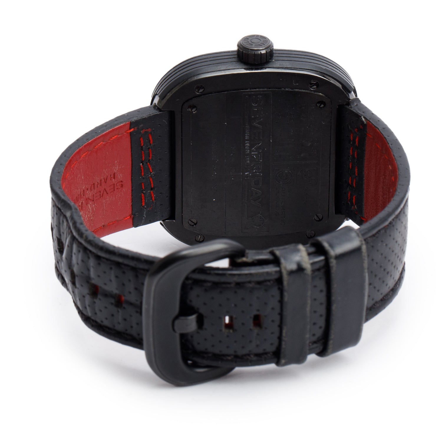 Sevenfriday Black PVD Stainless Steel Industrial Engines 48 MM Automatic Watch