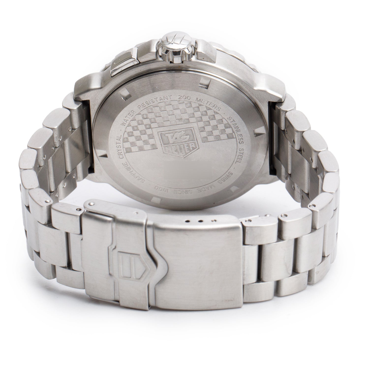 Tag Heuer Stainless Steel Formula 1 Date 41 MM Quartz Watch WAU111A