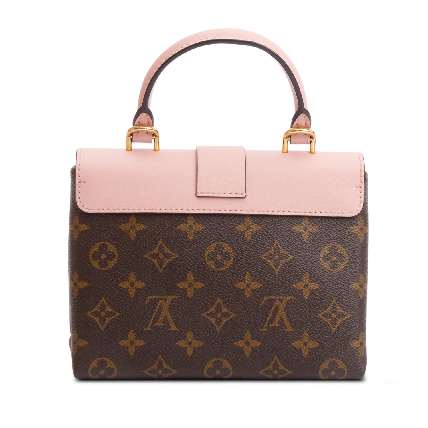 Louis Vuitton Monogram Pink Leather Locky BB w/ Strap, Box & Receipt