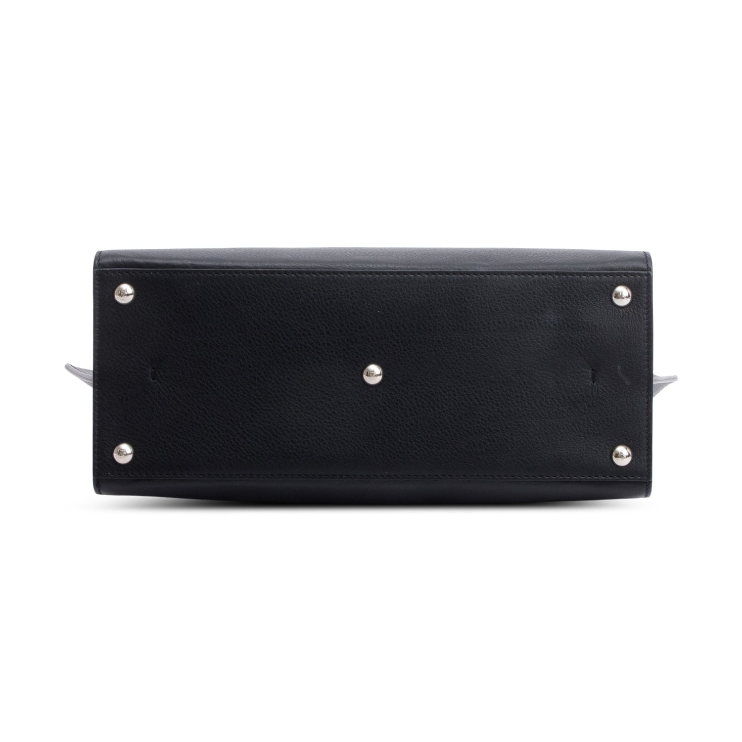 Fendi Black Vitello Elite Leather Small 3Jours Tote