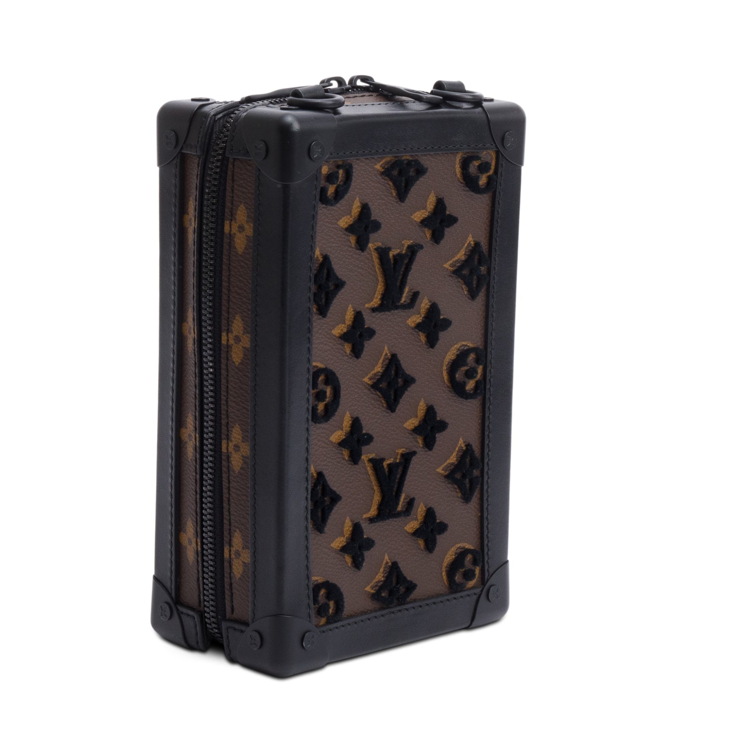 Louis Vuitton Monogram Tuffetage Vertical Soft Trunk Bag