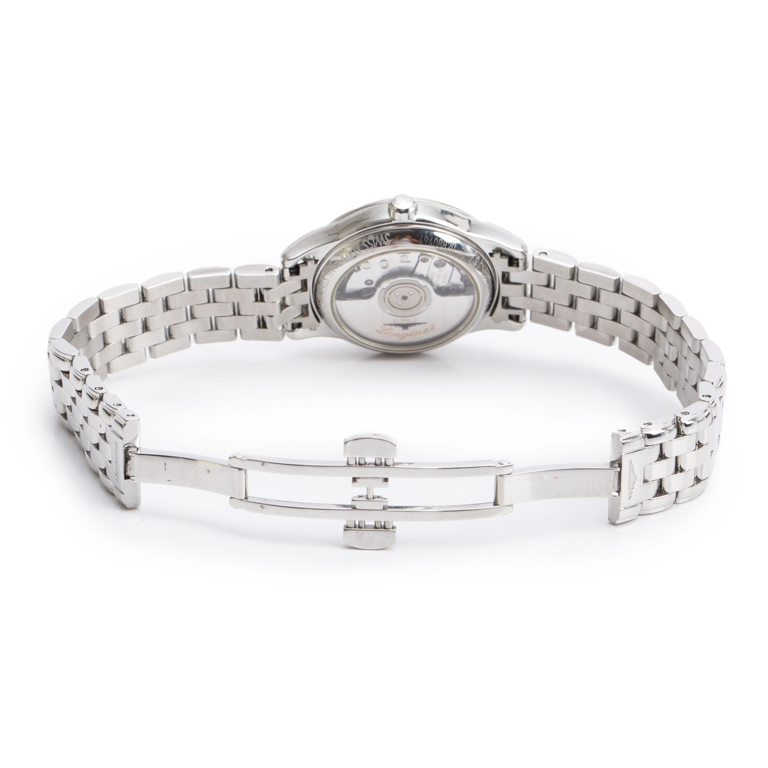 Longines Stainless Steel Flagship Classic 26 MM Automatic Watch White Dial w/ Box