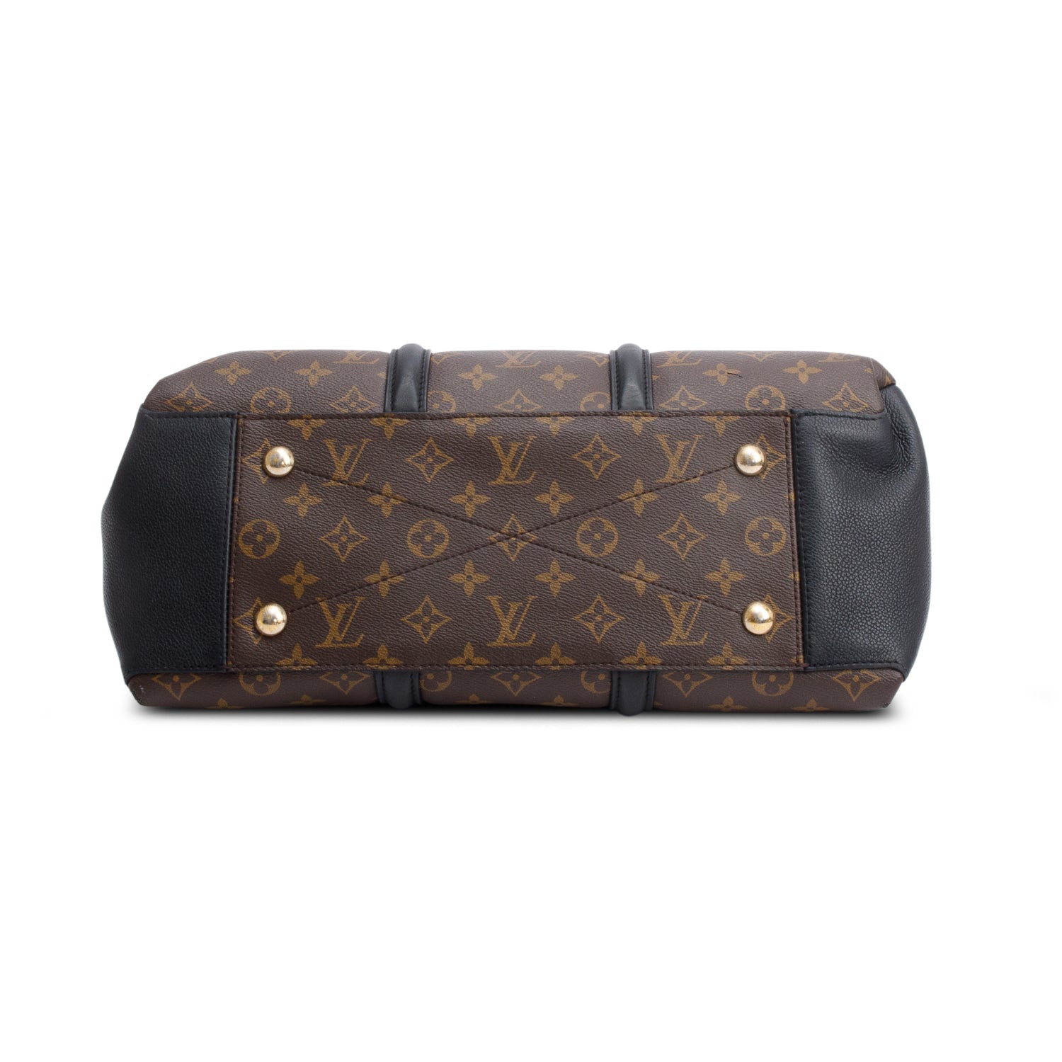 Louis Vuitton Monogram Macassar Soufflot MM w/ Strap