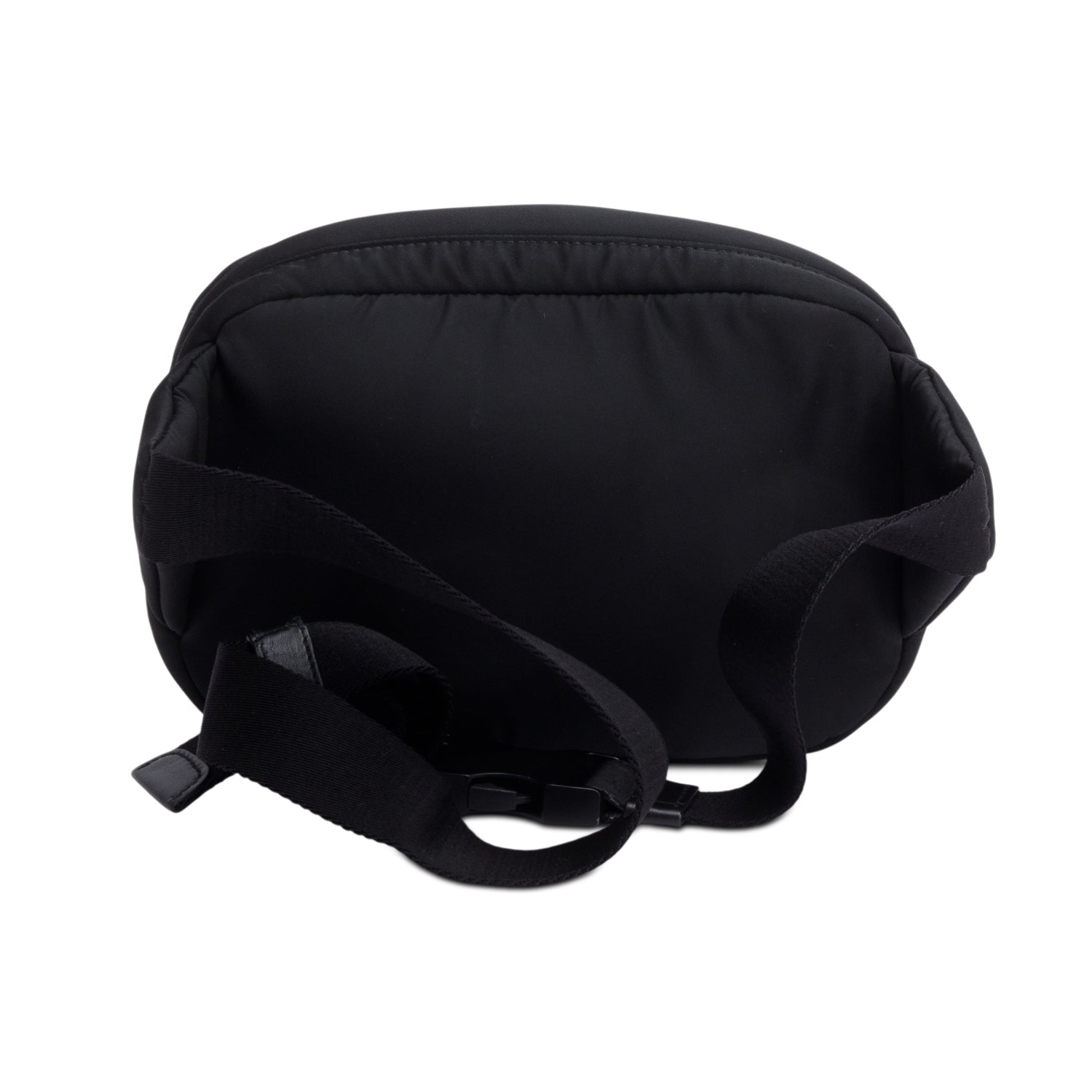 Prada Black Tessuto Nylon Soft Padded Belt Bag