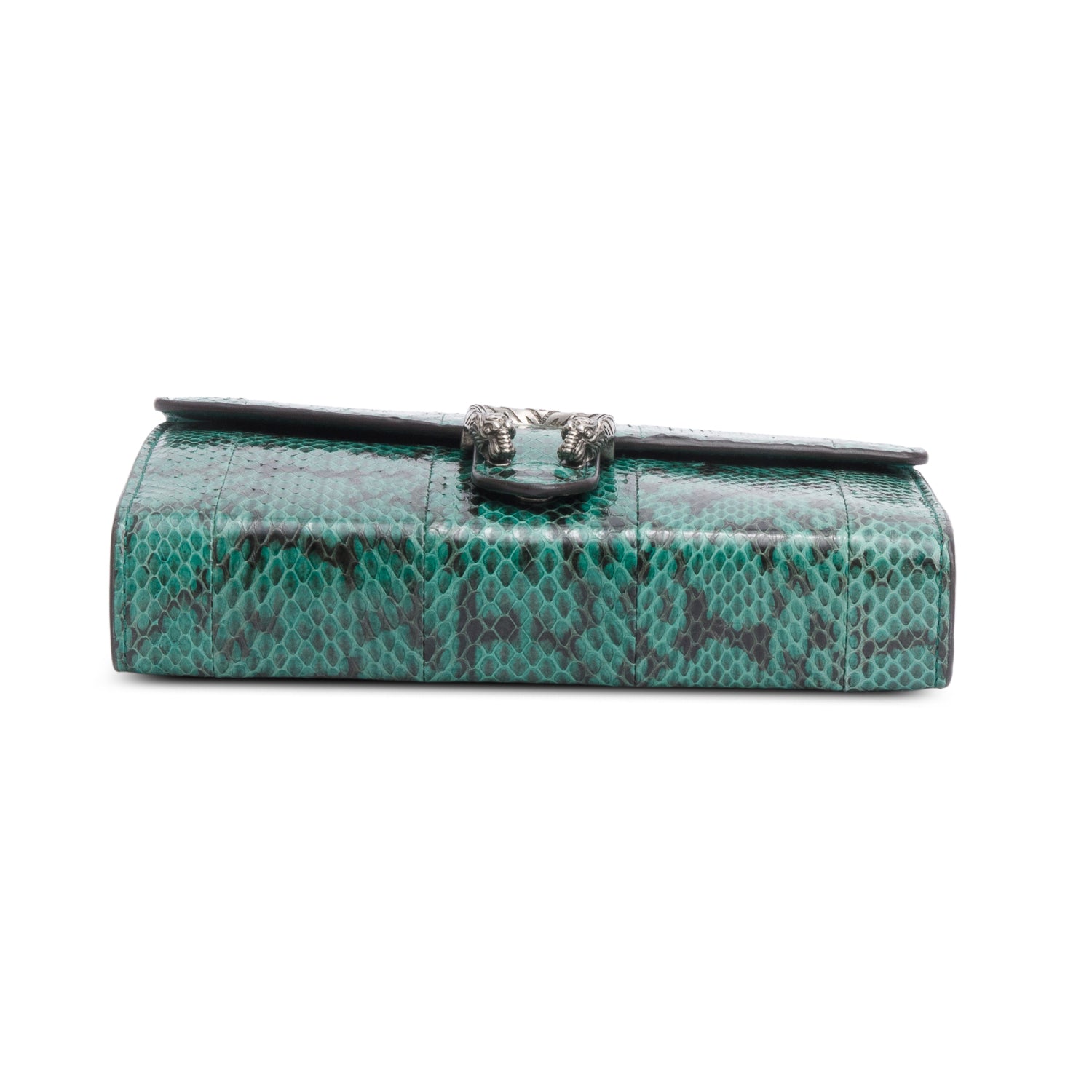 Gucci Green Python Dionysus Wallet on Chain