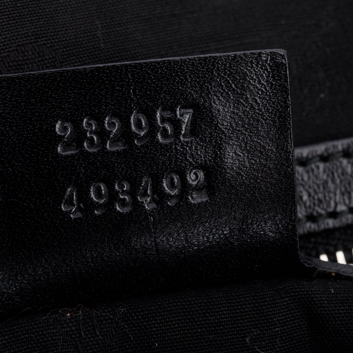 Gucci Brown Leather Trim GG Canvas Medium Twin Tote