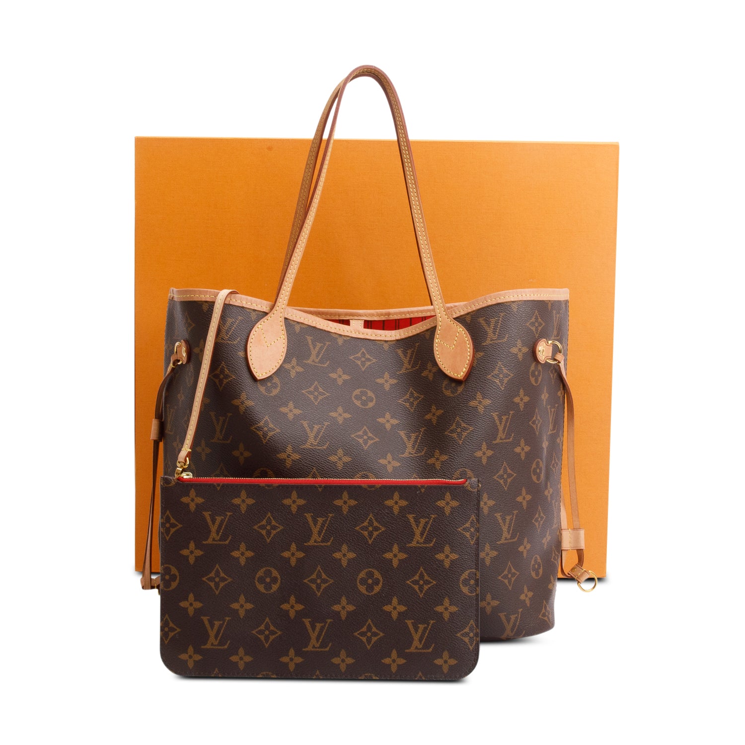 Louis Vuitton 2020 Monogram Neverfull MM w/ Pouch, Receipt & Box