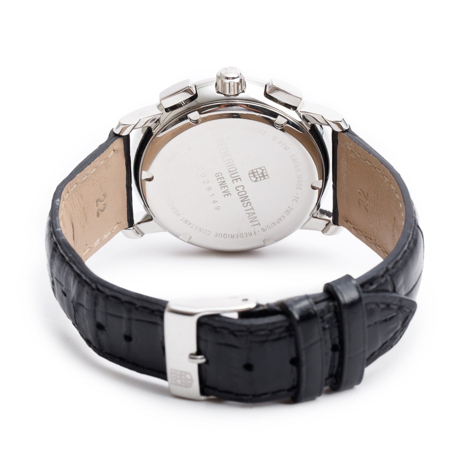 Frederique Constant Stainless Steel Classic 40 MM Chronograph Quartz Watch