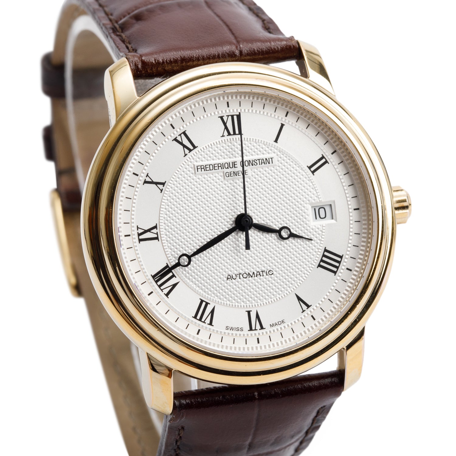 Frederique Constant Gold-Plated Stainless Steel Classic 40 MM Automatic Watch