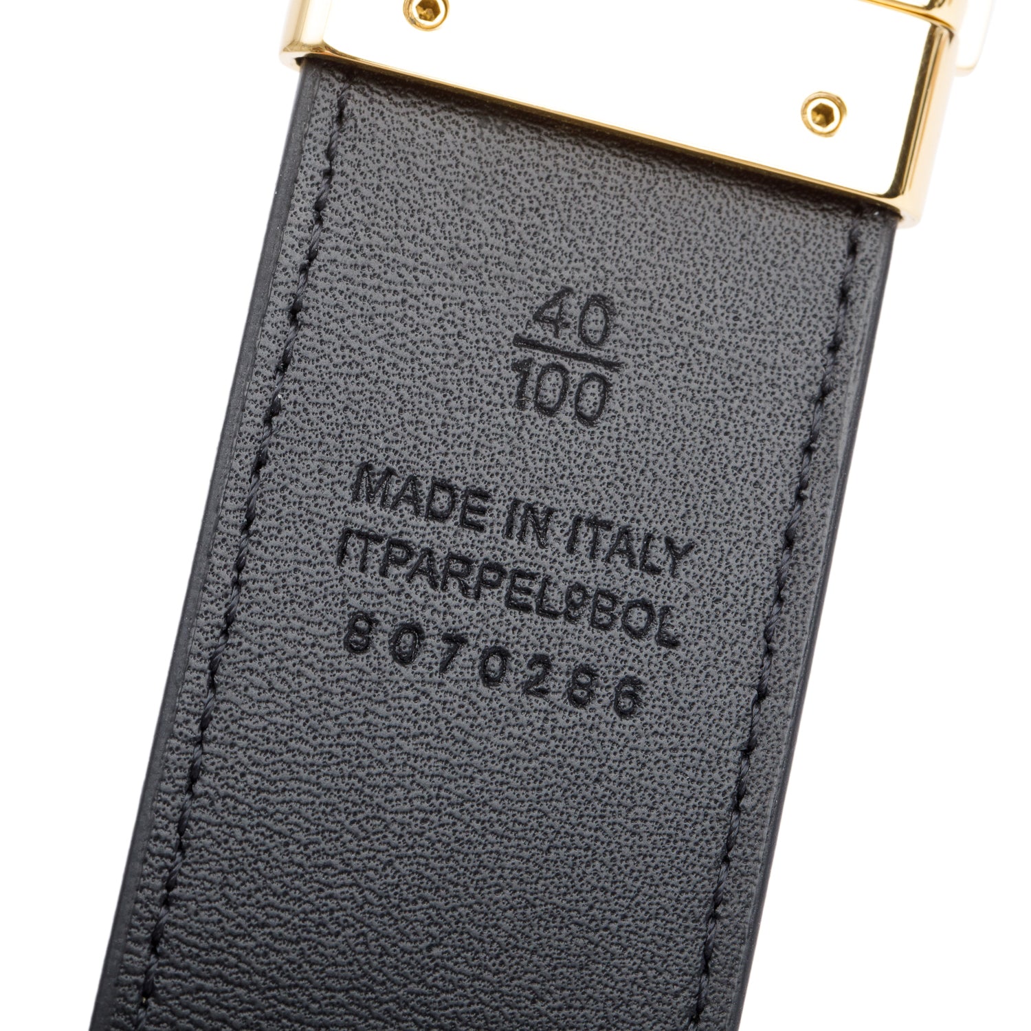 Burberry Biege Check Canvas Black Reversible TB Buckle Belt 100 40