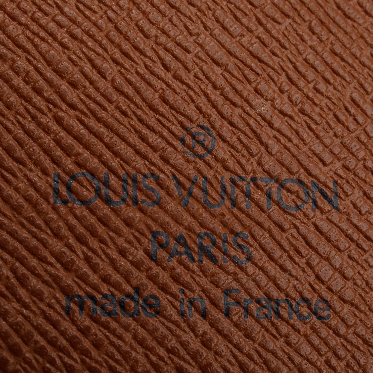 Louis Vuitton Vintage Monogram Vertical Bifold Wallet