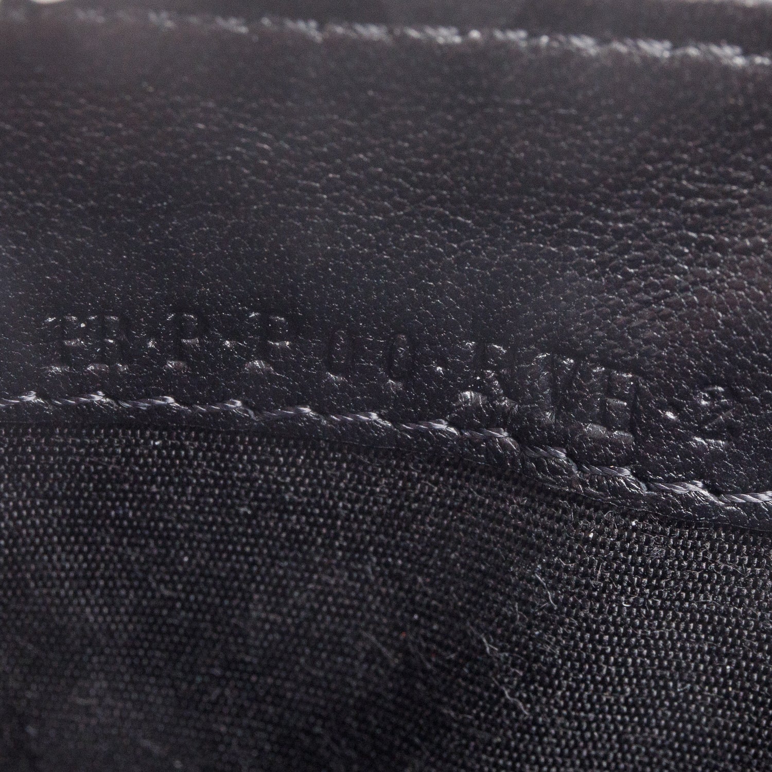 Valentino Black Calfskin Leather White Spike Rockstud Zippered Wallet