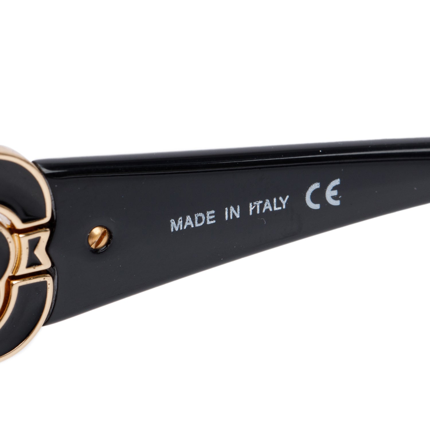Chanel 4164 Black Acetate Enamel Camellia Shield Sunglasses w/ Case