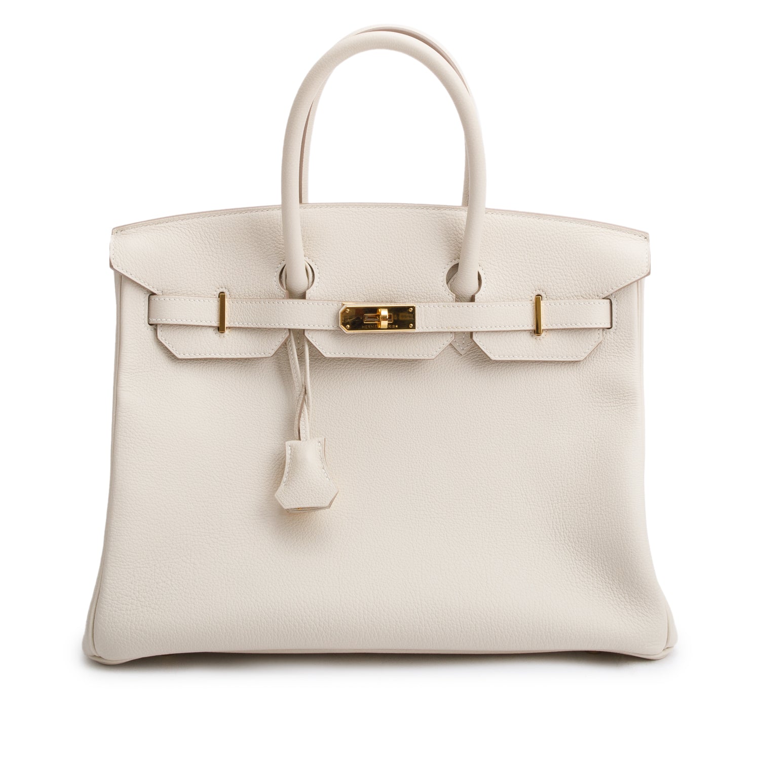 Hermes Craie Togo Birkin 35 w/ Box & Receipt