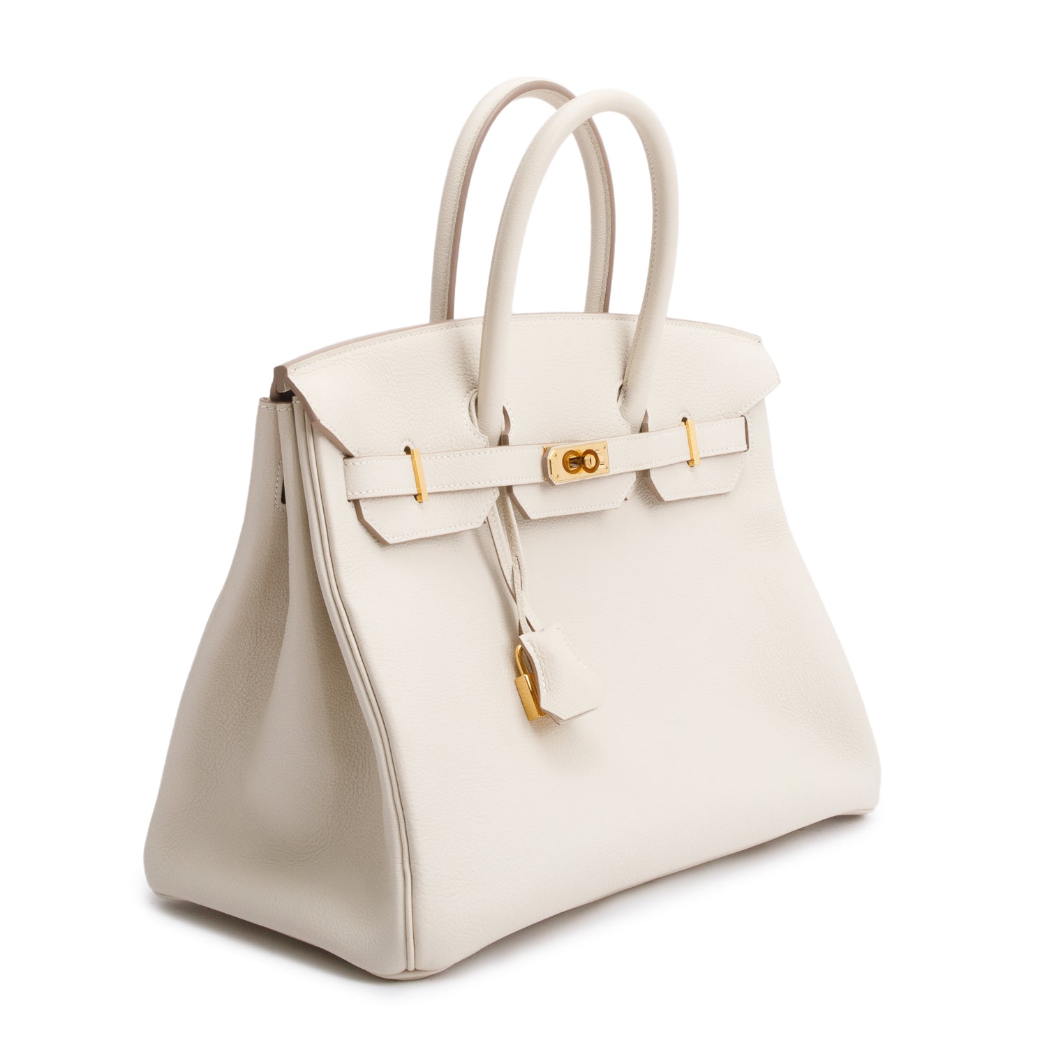 Hermes Craie Togo Birkin 35 w/ Box & Receipt