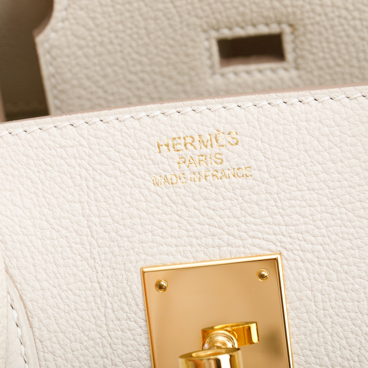 Hermes Craie Togo Birkin 35 w/ Box & Receipt