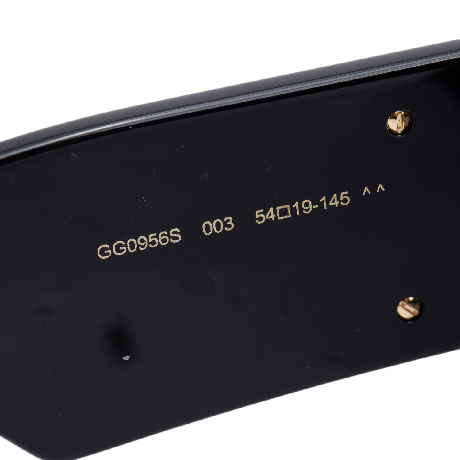 Gucci GG0956S Black Acetate GG Marmont Oversize Square Sunglasses w/ Case