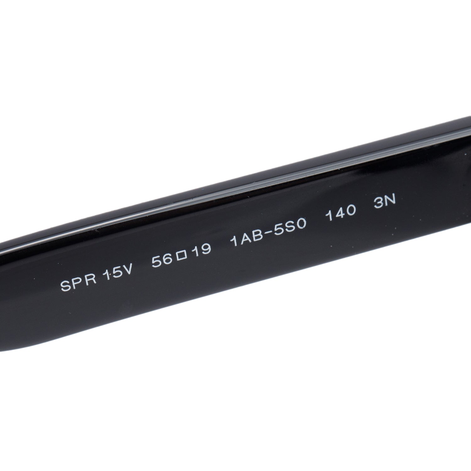 Prada SPR15V Black Cat-Eye Sunglasses