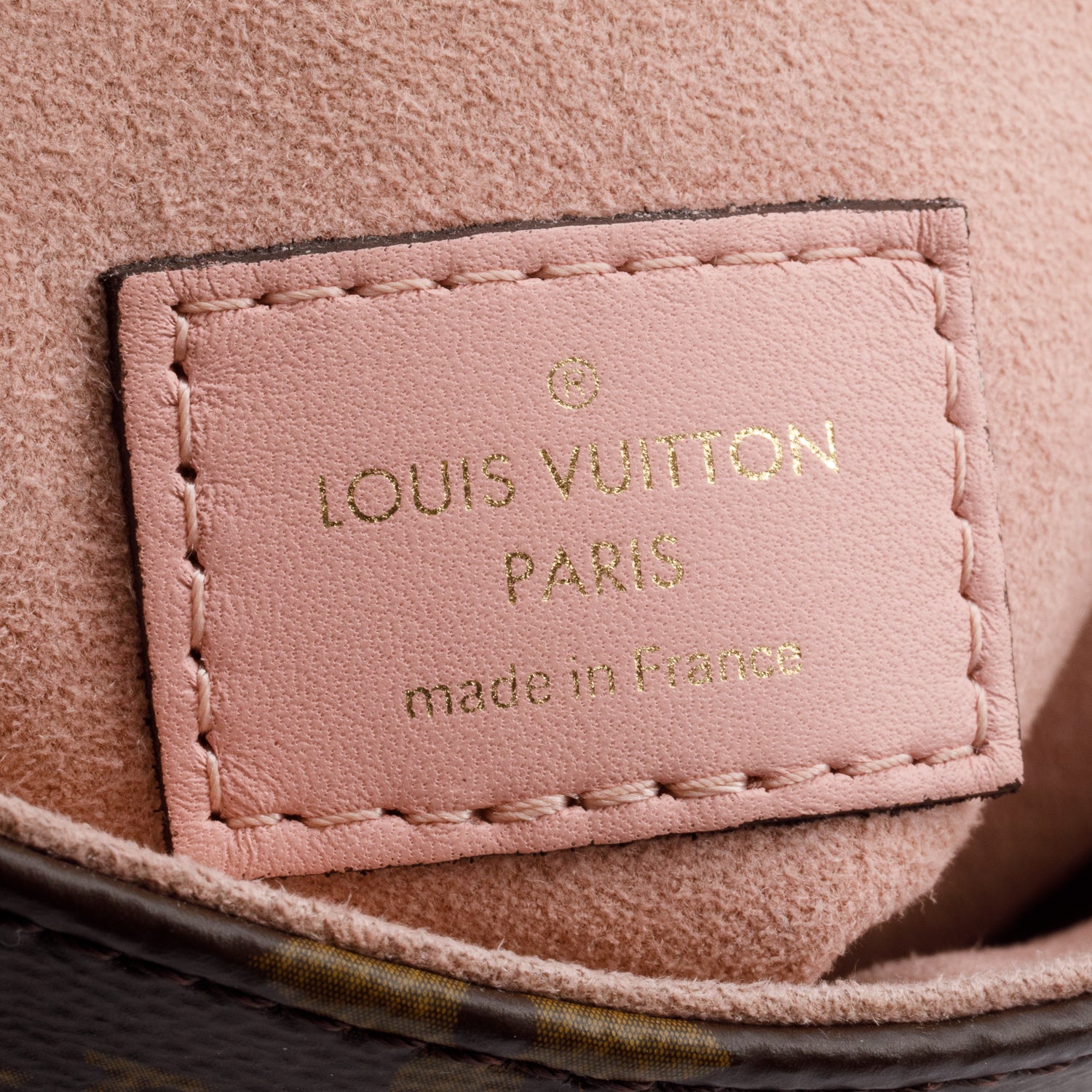 Louis Vuitton Monogram Pink Leather Locky BB w/ Strap & Box