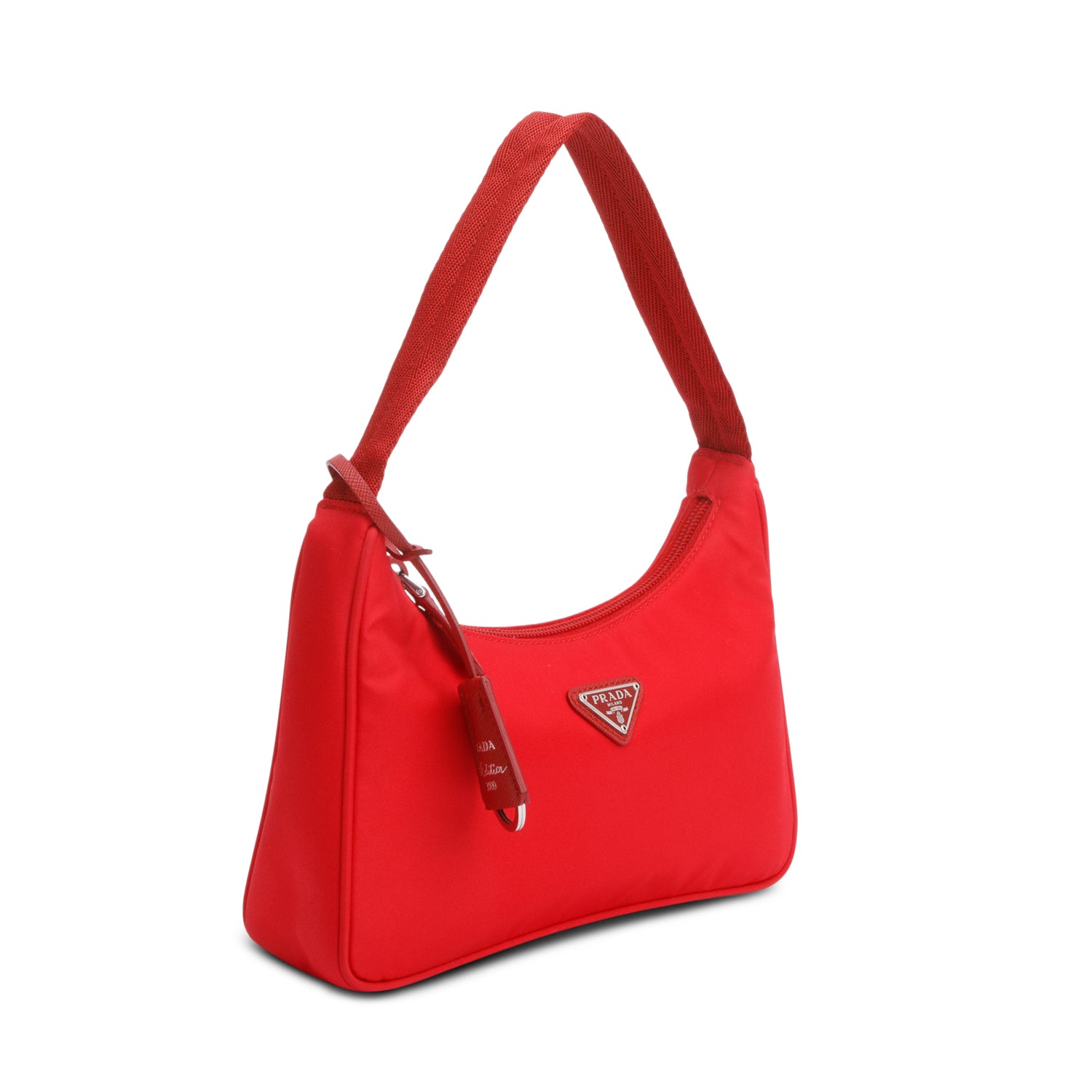 Prada 2021 Red Re-Edition 2000 Re-Nylon Mini Bag