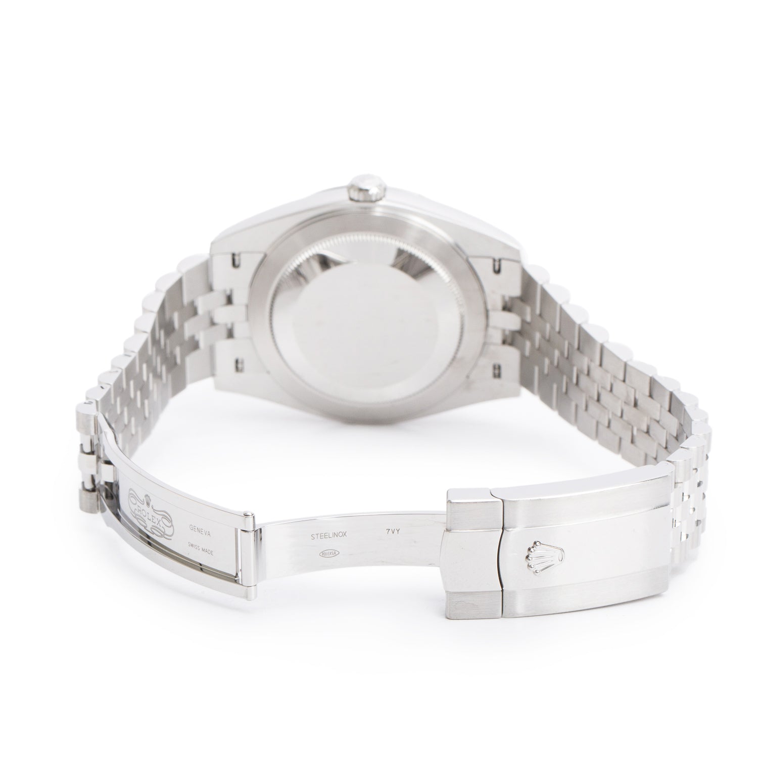 Rolex 2024 Stainless Steel Datejust 41 MM Wimbledon Dial Automatic Watch 126300 w/ Box & Papers