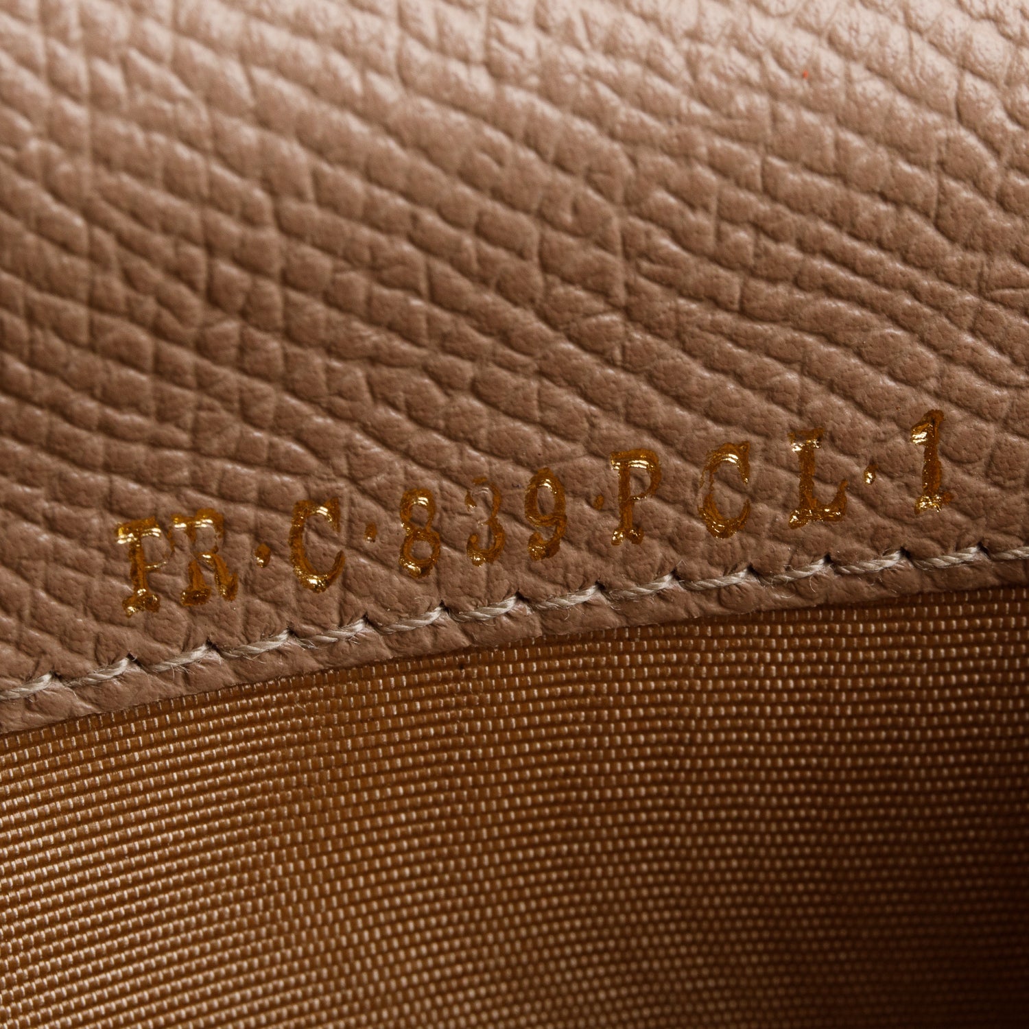 Valentino Beige Leather Flip-lock Continental Wallet