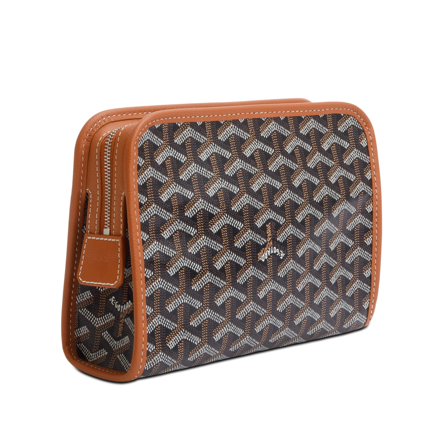 Goyard 2025 Brown Goyardine Jouvence Toiletry MM