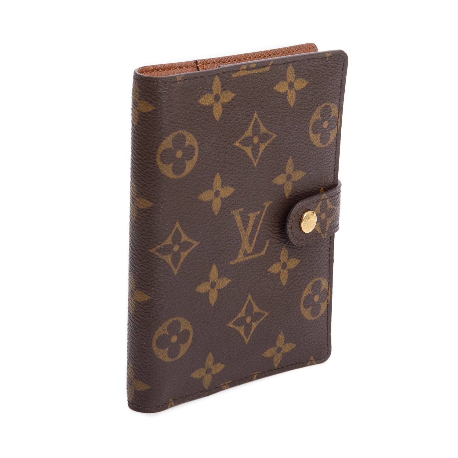 Louis Vuitton Monogram Pocket Small Ring Agenda Cover w/ Box