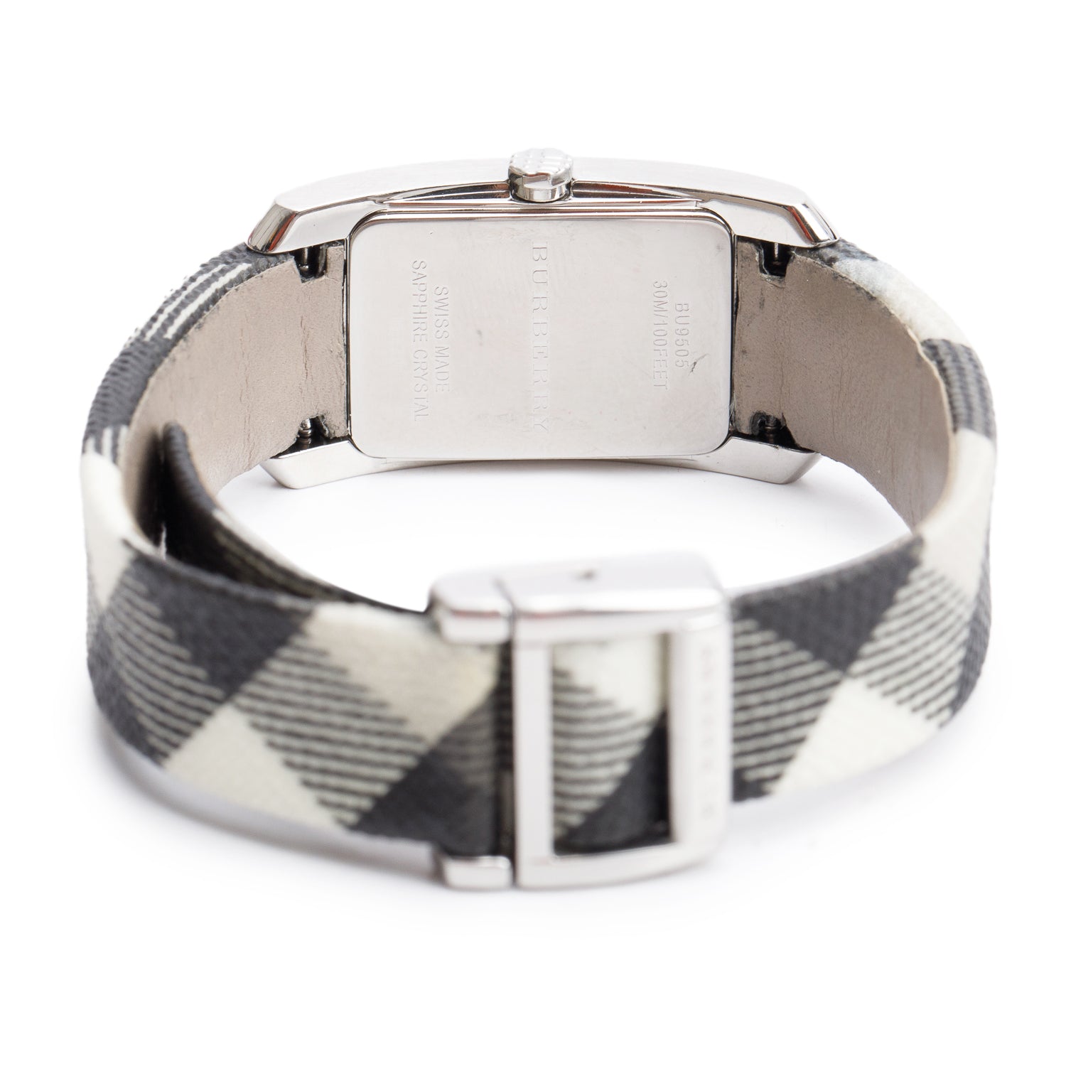 Burberry Stainless Steel BU9505 Heritage Nova Check Quartz Watch