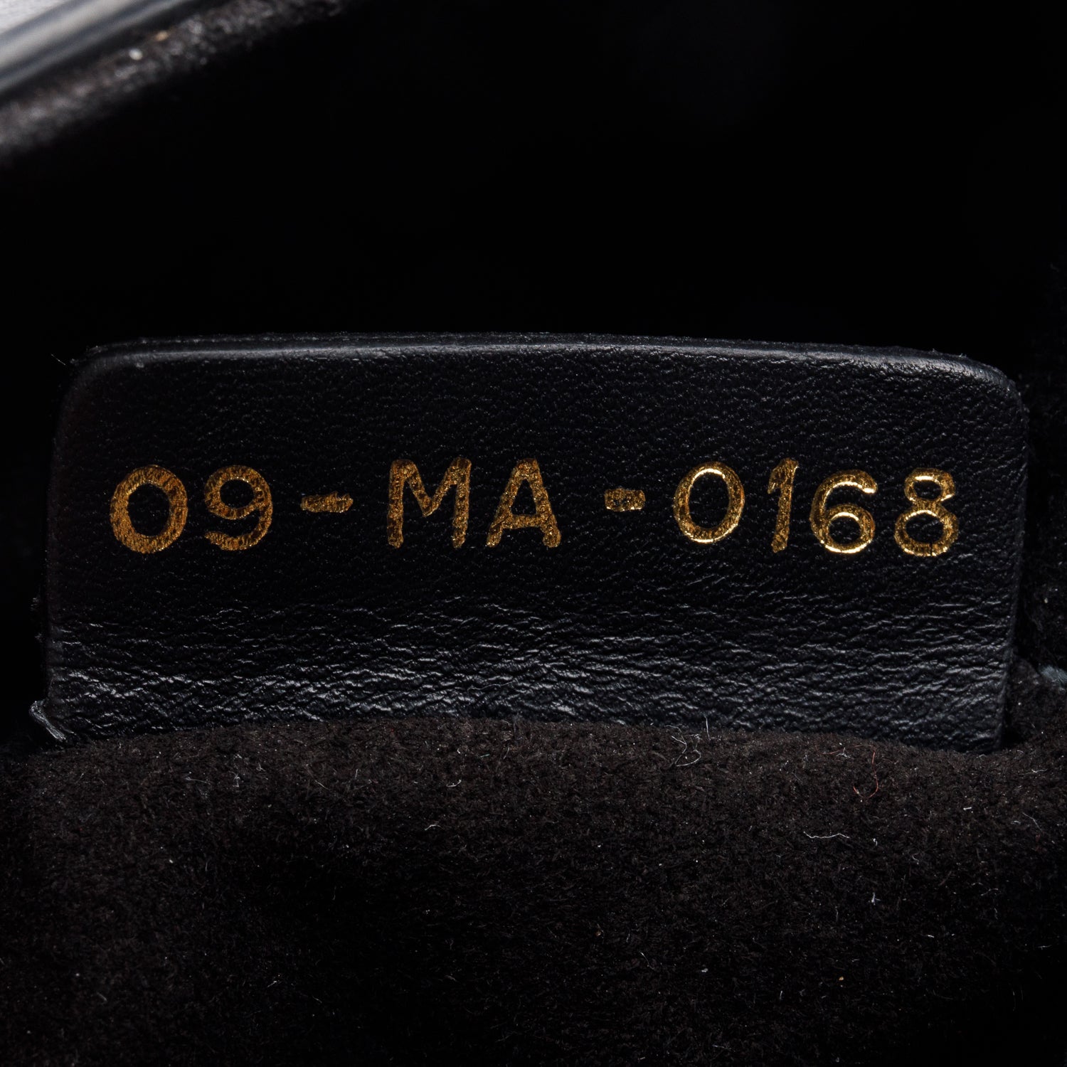 Christian Dior Black Smooth Leather Mini Saddle Bag