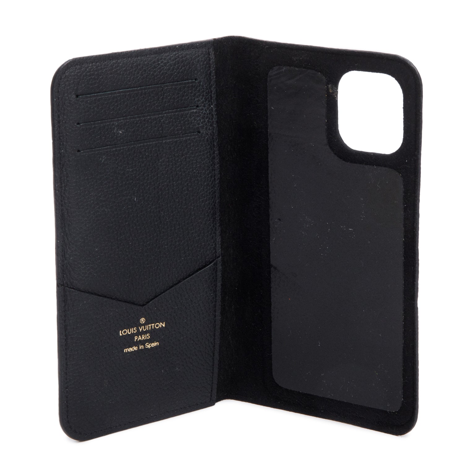 Louis Vuitton Empreinte Noir iPhone 11 Folio Case