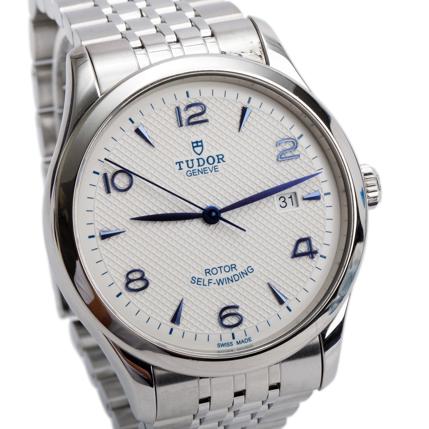 Tudor 2024 Stainless Steel 1926 41 MM Automatic Watch 91650 w/ Box & Papers