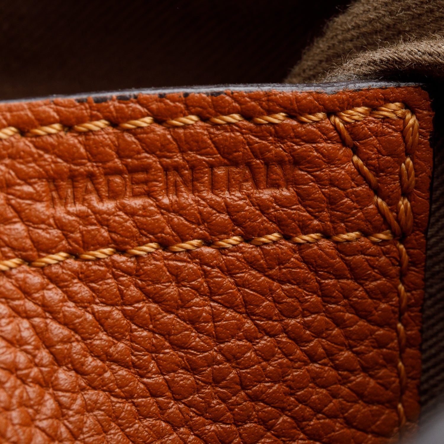 Chloe Brown Calfskin Leather Medium Marcie Crossbody Bag w/ Authenticity Card