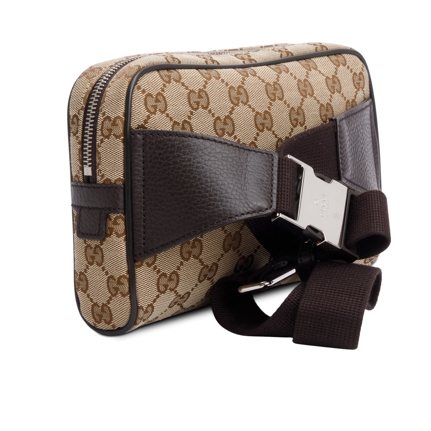 Gucci Beige GG Canvas Belt Bag