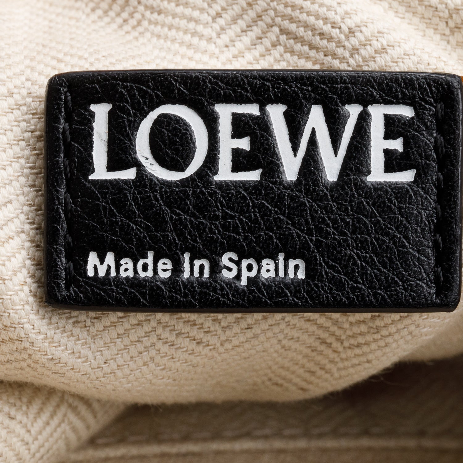 Loewe Black Calfskin Leather Large Puzzle Edge Bag