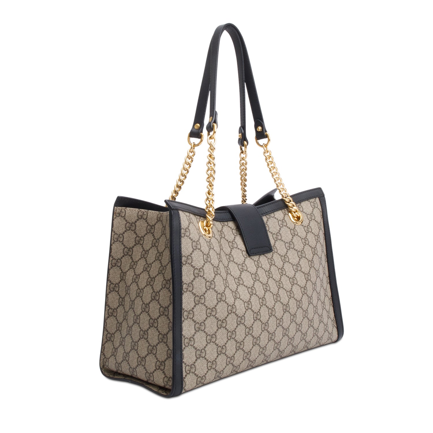 Gucci GG Supreme Medium Padlock Shoulder Bag