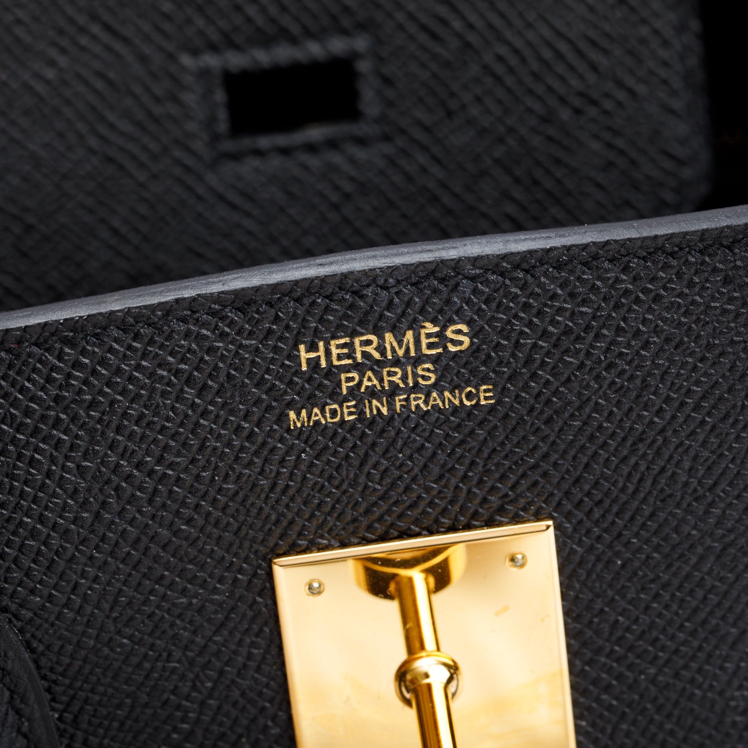 Hermes Noir Veau Epsom Birkin 35 w/ Box