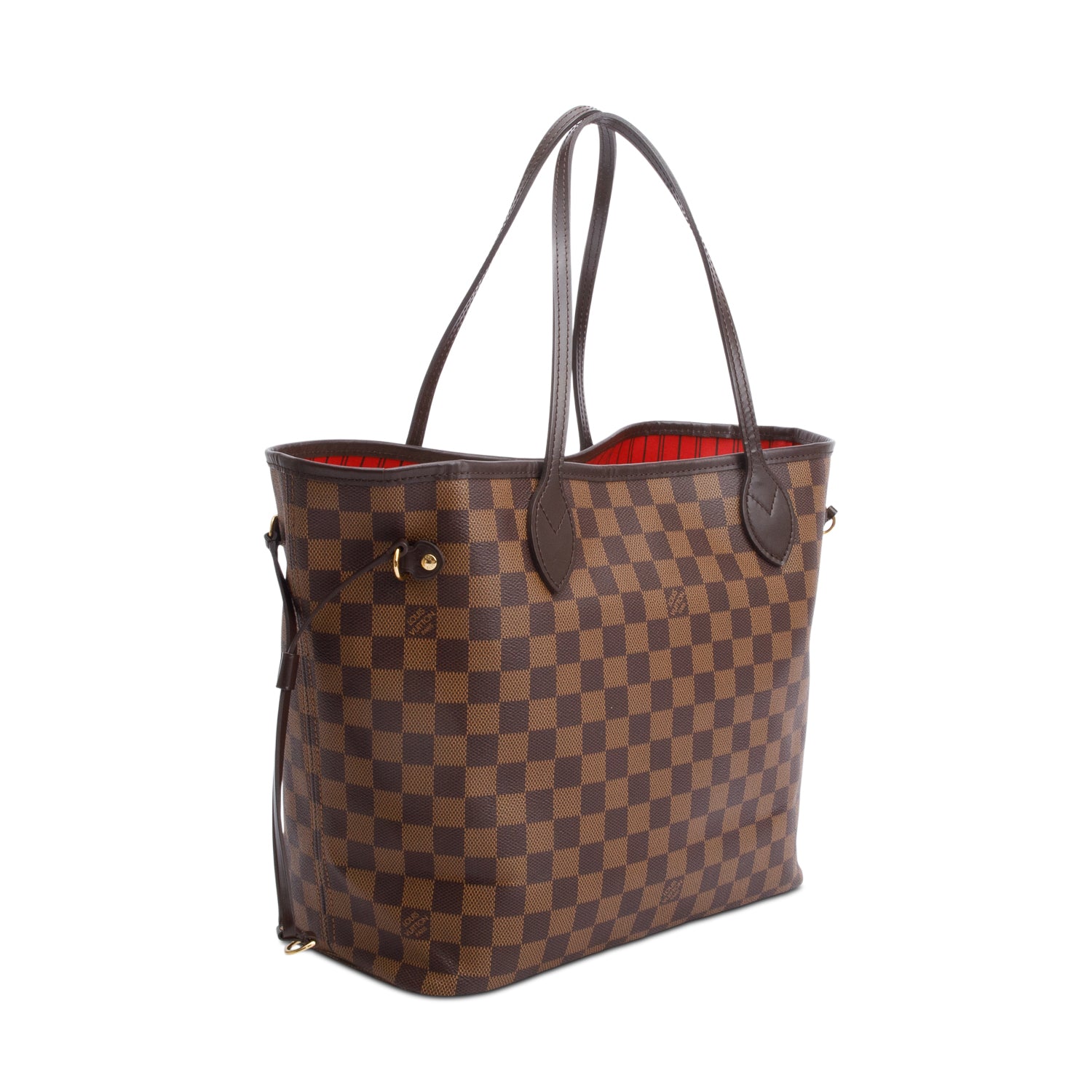 Louis Vuitton Damier Ebene Neverfull MM w/ Pouch