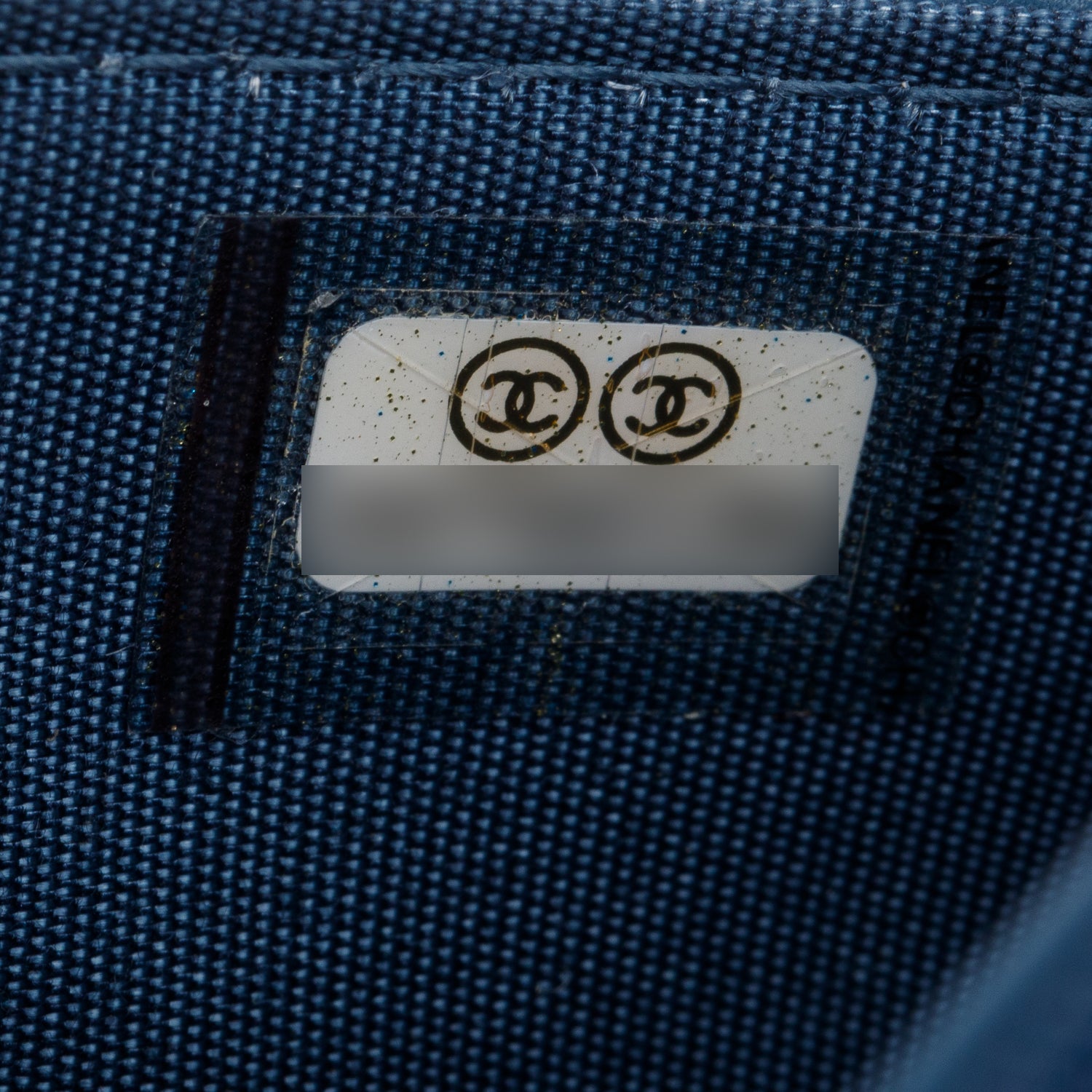 Chanel Blue Lambskin Leather Trendy CC Wallet on Chain w/ Box