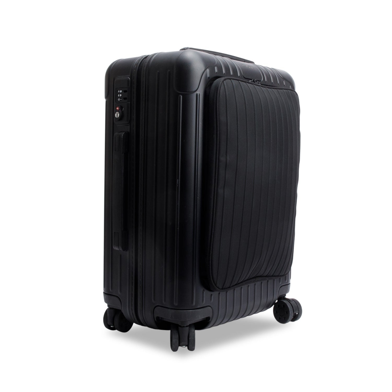 RIMOWA Black Polycarbonate Nylon Essential Sleeve Cabin Luggage