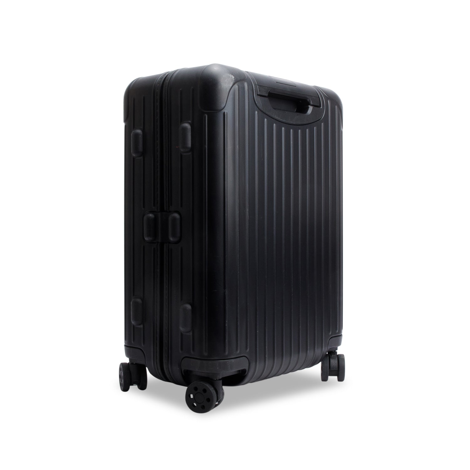 RIMOWA Black Polycarbonate Nylon Essential Sleeve Cabin Luggage